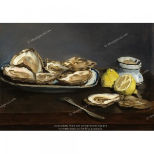 Puzzle "Oysters, Manet" (1000) - 40732