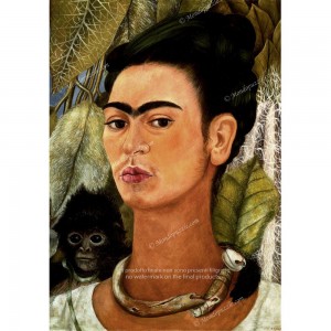 Puzzle "Self-portrait, Kahlo" (1000) - 40760