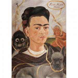 Puzzle "Self-portrait, Kahlo" (1000) - 40761
