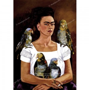 Puzzle "Me and my Parrots, Kahlo" (1000) - 40763