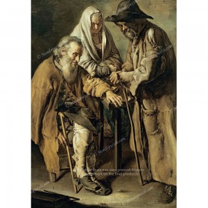 Puzzle "Group of Beggars" (1000) - 40767
