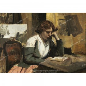 Puzzle "Young Girl Reading,...