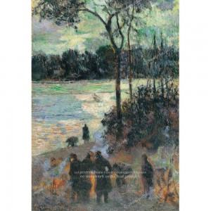 Puzzle "River Bank, Gauguin" (1000) - 40811