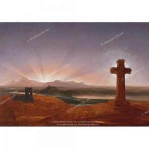 Puzzle "Cross at Sunset, Cole" (1000) - 40823