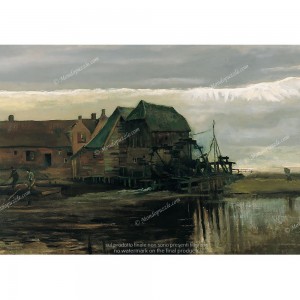 Puzzle "Watermill at Gennep, Van Gogh" (1000) - 40829