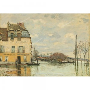 Puzzle "Flood at Port-Marly" (1000) - 40837