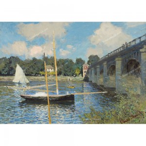 Puzzle "Bridge at Argenteuil, Monet" (1000) - 40842