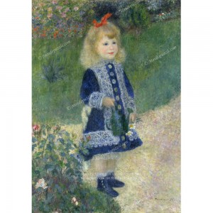 Puzzle "Girl, Renoir"...