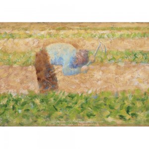 Puzzle "Man with a Hoe, Seurat" (1000) - 40885
