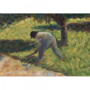 Puzzle "Peasant with a Hoe" (1000) - 40886