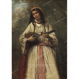Puzzle "Gypsy Girl, Corot" (1000) - 40888