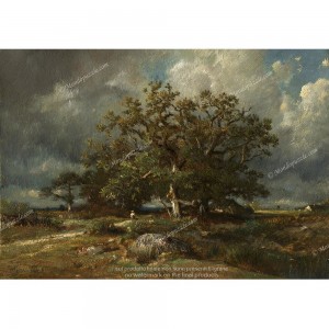 Puzzle "The Old Oak, Duprè" (1000) - 40894