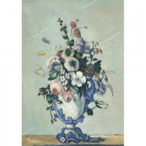 Puzzle "Flowers in a Rococo...