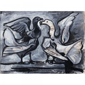 Puzzle "Two Doves, Picasso" (2000) - 81175