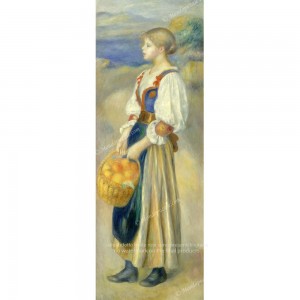 Puzzle "Girl with a Basket...