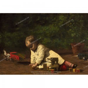 Puzzle "Baby at Play, Eakins" (1000) - 40933