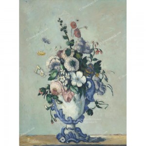 Puzzle "Flowers in a Rococo...