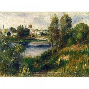 Puzzle "Landscape at Vétheuil" (2000) - 81203