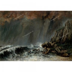 Puzzle "The Waterspout, Courbet" (1000) - 40965