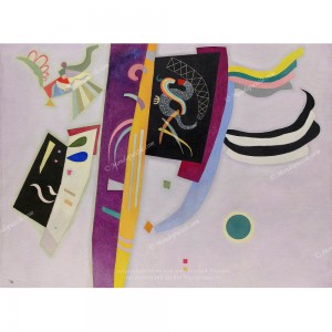 Puzzle "Violet-Orange, Kandinsky" (2000) - 81213