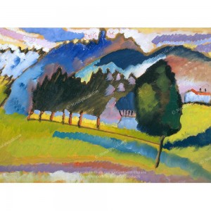 Puzzle "Landscape with Rolling Hills" (2000) - 81225