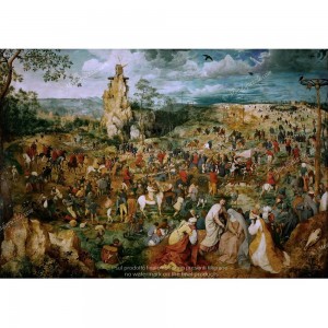 Puzzle "Procession to Calvary, Bruegel" (1000) - 41019