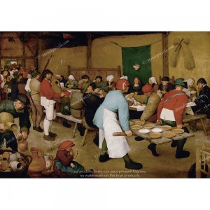 Puzzle "The Peasant Wedding, Bruegel" (1000) - 41020