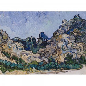 Puzzle "Mountains at Saint-Remy" (2000) - 81254