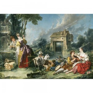 Puzzle "The Fountain of Love" (1000) - 41031