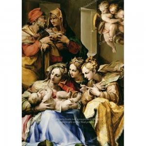 Puzzle "Holy Family with Saints" (1000) - 41040