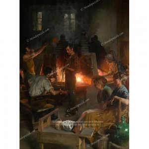 Puzzle "Glass Blowers of Murano" (2000) - 81284