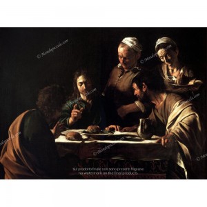 Puzzle "Supper at Emmaus, Caravaggio" (2000) - 81301