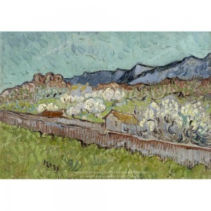 Puzzle "View of the Alpilles, Van Gogh" (1000) - 41117