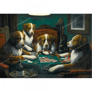 Puzzle "Poker Game,...