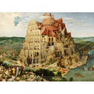 Puzzle "The Tower of Babel, v. Vienna" (2000) - 81318