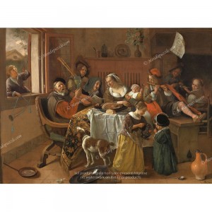 Puzzle "The Merry Family, Steen" (2000) - 81326