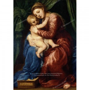 Puzzle "The Virgin and Child, Tiziano" (1000) - 41163