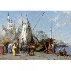 Puzzle "Market in Constantinople" (1000) - 41171