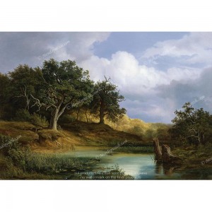 Puzzle "Oaks beside the Water" (1000) - 41175