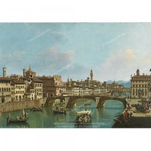 Puzzle "The Arno River, Zocchi" (1000) - 41184