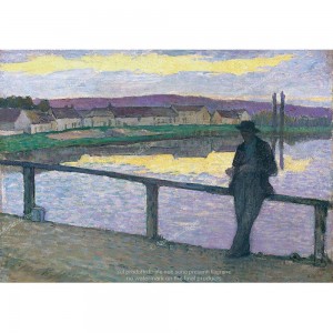 Puzzle "Sunset on Pont-Aven" (1000) - 41186