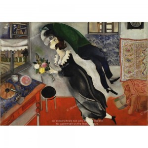 Puzzle "Birthday, Chagall" (1000) - 41251