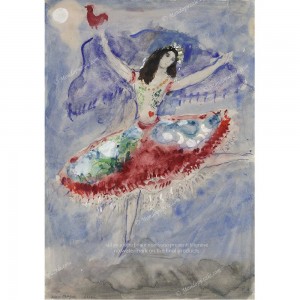 Puzzle "Zemphira, Chagall"...