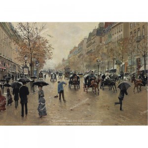 Puzzle "Boulevard Poissonnière" (1000) - 41311