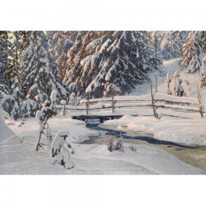 Puzzle "Sera d'inverno" (1000) - 41334