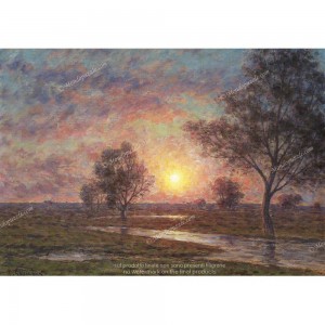 Puzzle "Paesaggio al tramonto" (1000) - 41369