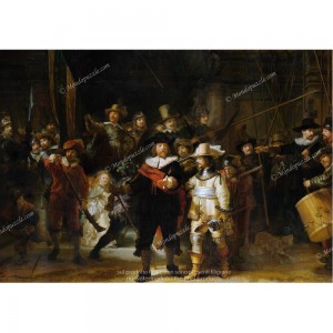 Puzzle "The Night Watch, Rembrandt" (1000) - 41392