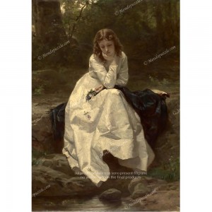 Puzzle "Woman Seated" (1000) - 41421