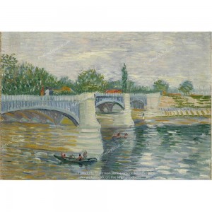 Puzzle "Bridge at Courbevoie" (1000) - 41458