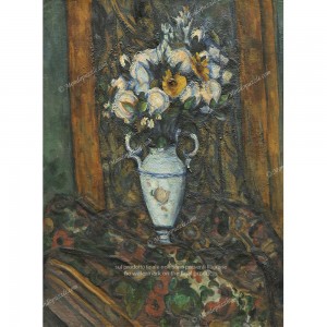Puzzle "Vase of Flowers, Cezanne" (2000) - 81359